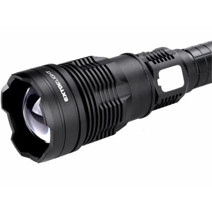 Extol - LED Димируемо акумулаторно фенерче със захранваща батерия LED/60W/10000 mAh 8000 lm IPX4 черен