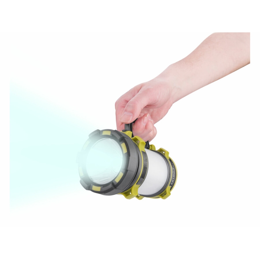 Extol - LED Димируемо фенерче с външна батерия LED/2600 mAh/3,7V IPX4