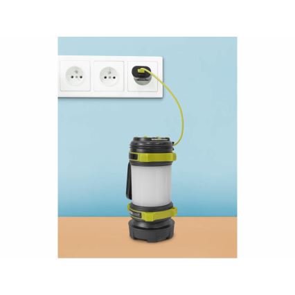 Extol - LED Димируемо фенерче с външна батерия LED/2600 mAh/3,7V IPX4