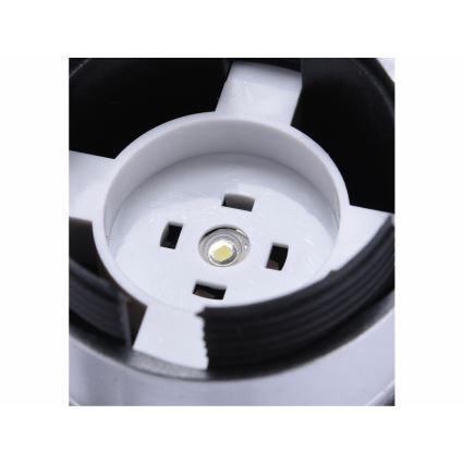 Extol - LED Фенерче LED/1W/3xAA черно