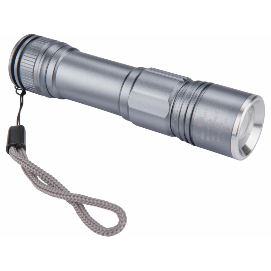 Extol - LED Фенерче LED/2000 mAh/3,7V матов хром