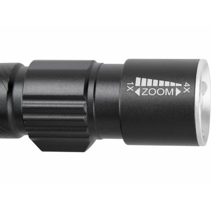 Extol - LED Фенерче LED/3W/450 mAh/3,7V черно