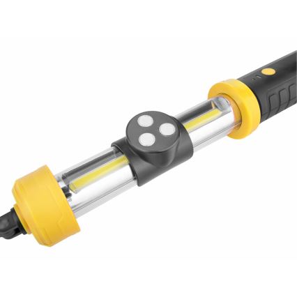 Extol - LED Преносима акумулаторна лампа LED/2000 mAh/3,6V черно/жълто