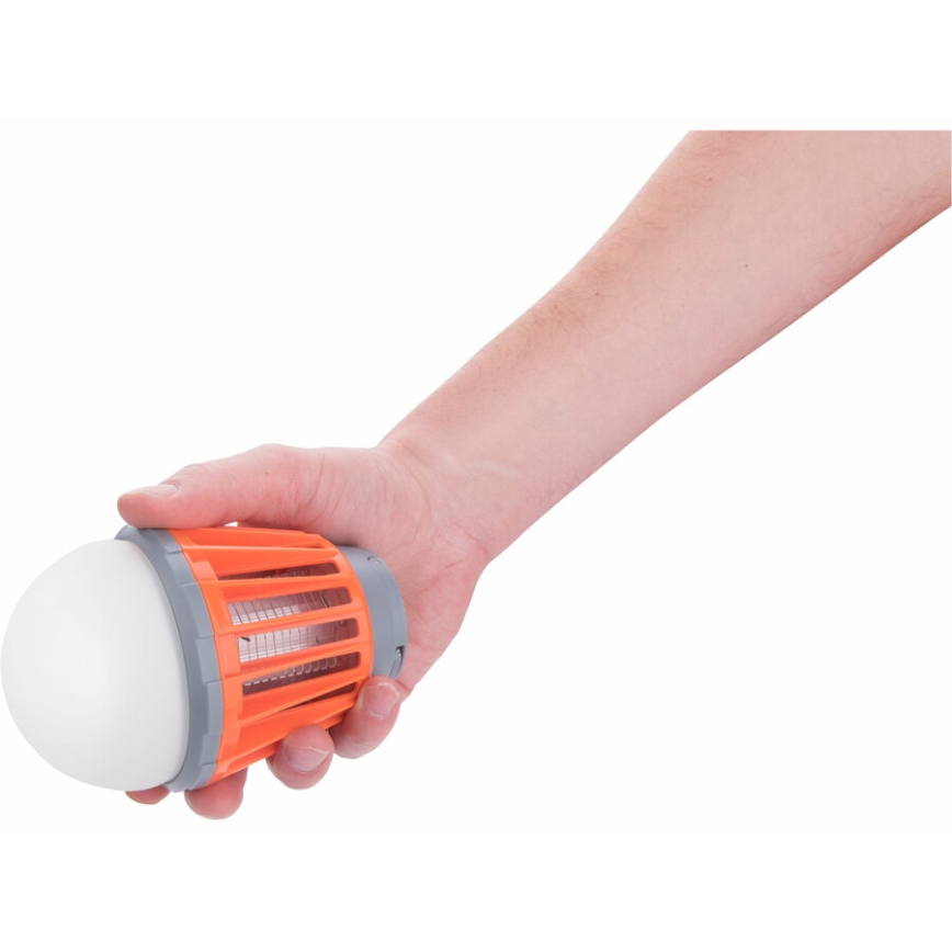 Extol - LED Преносима лампа с капан за насекоми LED/3W/2000 mAh/3,7V IPX6