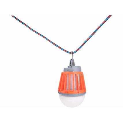 Extol - LED Преносима лампа с капан за насекоми LED/3W/2000 mAh/3,7V IPX6