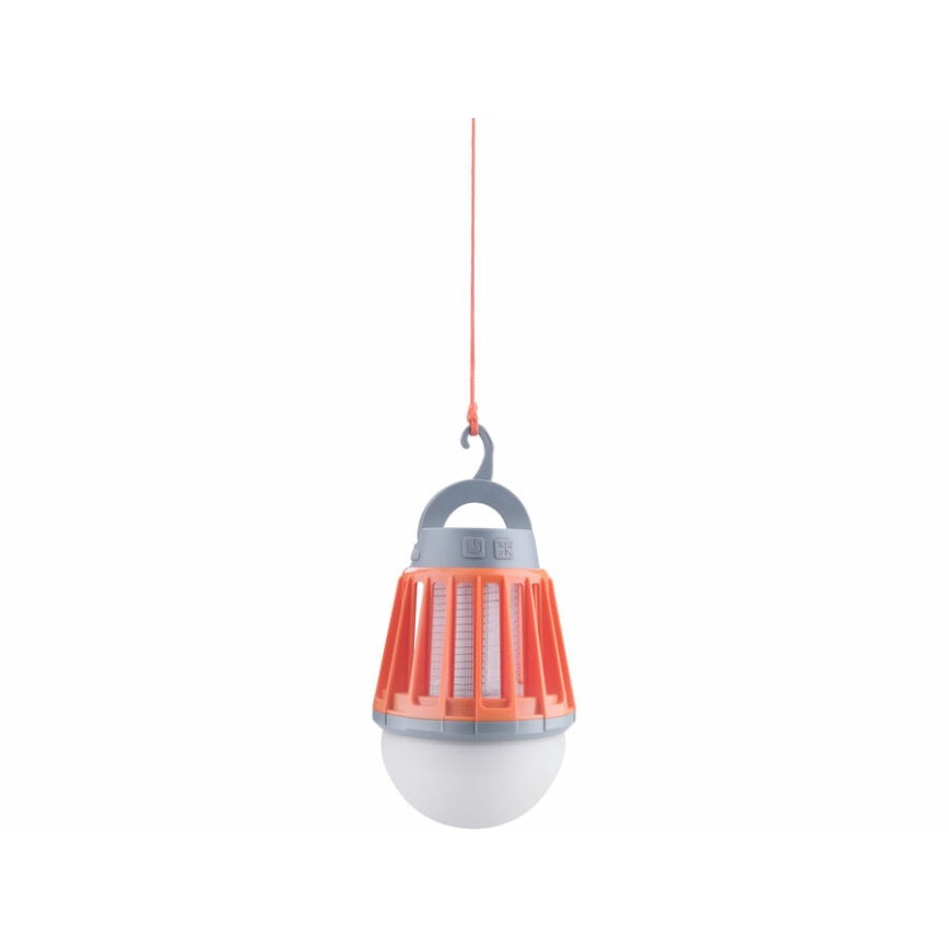 Extol - LED Преносима лампа с капан за насекоми LED/3W/2000 mAh/3,7V IPX6
