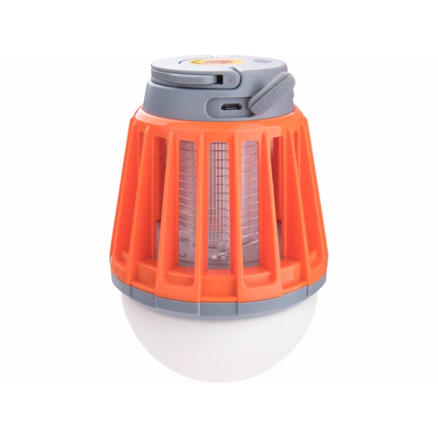 Extol - LED Преносима лампа с капан за насекоми LED/3W/2000 mAh/3,7V IPX6