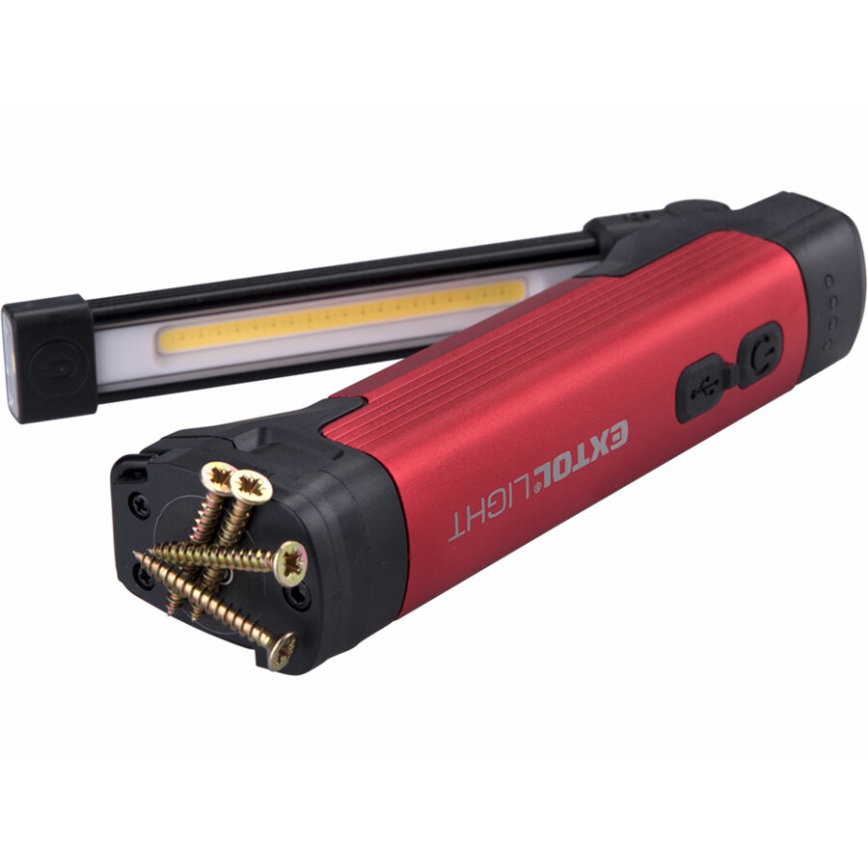 Extol - LED регулируема презареждаема работна лампа LED/3,7V 2600 mAh IPX4
