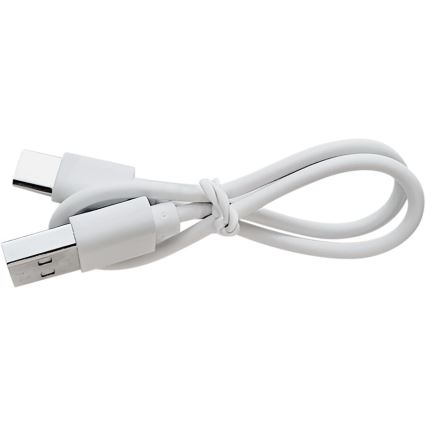 Extol - сгъваема презареждаема лупа с LED осветление и регулируема яркост, 650 mAh, бяла/сива