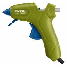 Extol - Пистолет за лепило 70W/230V зелен/син