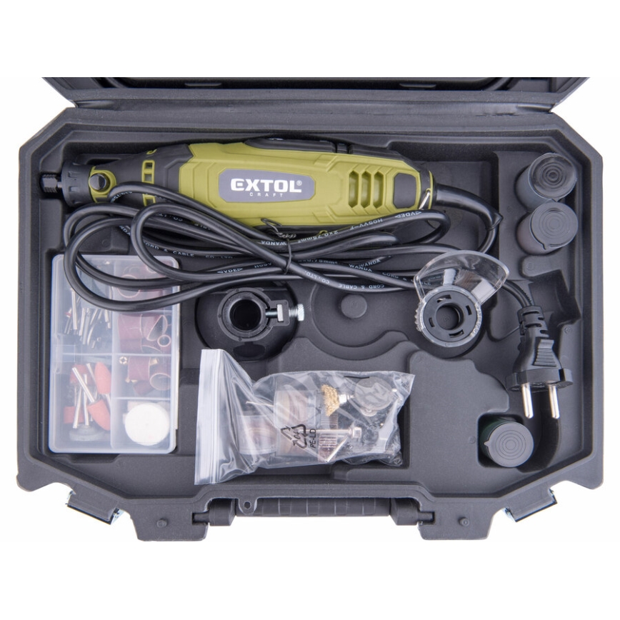 Extol - Права шлифовъчна машина с гъвкав вал 135W/230V