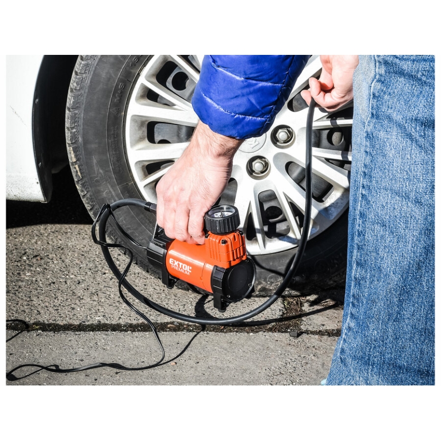 Extol Premium - Автомобилен компресор 12V