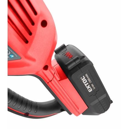 Extol Premium - Безжична прахосмукачка 2000 mAh 20V