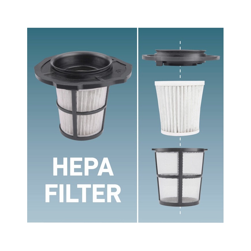 Extol Premium - Безжична прахосмукачка 2000 mAh 20V