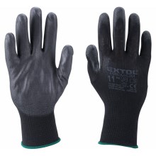 Extol Premium - Работни ръкавици р-р 10" черни