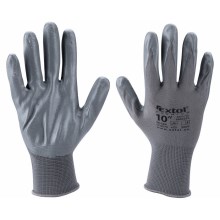 Extol Premium - Работни ръкавици р-р 10" сиви