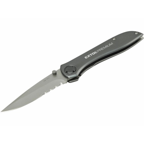 Extol Premium - Сгъваем нож 205 мм неръждаема стомана