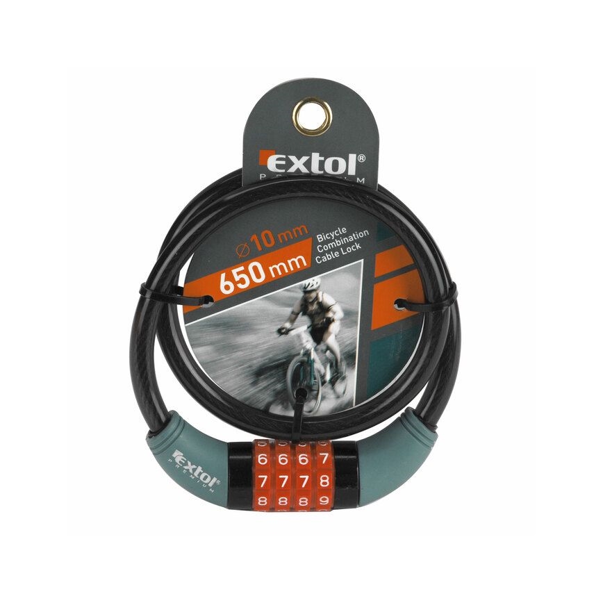 Extol Premium - Велокатинар 10x650 мм с четирицифрен код
