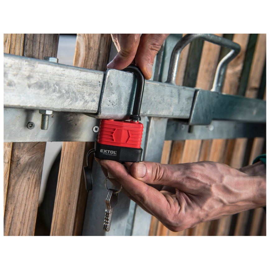 Extol Premium - Водоустойчив удължен катинар 40 мм