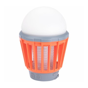 Extol - Преносима LED лампа с уловител на насекоми LED/3W/2000 mAh/3,7V IPX6