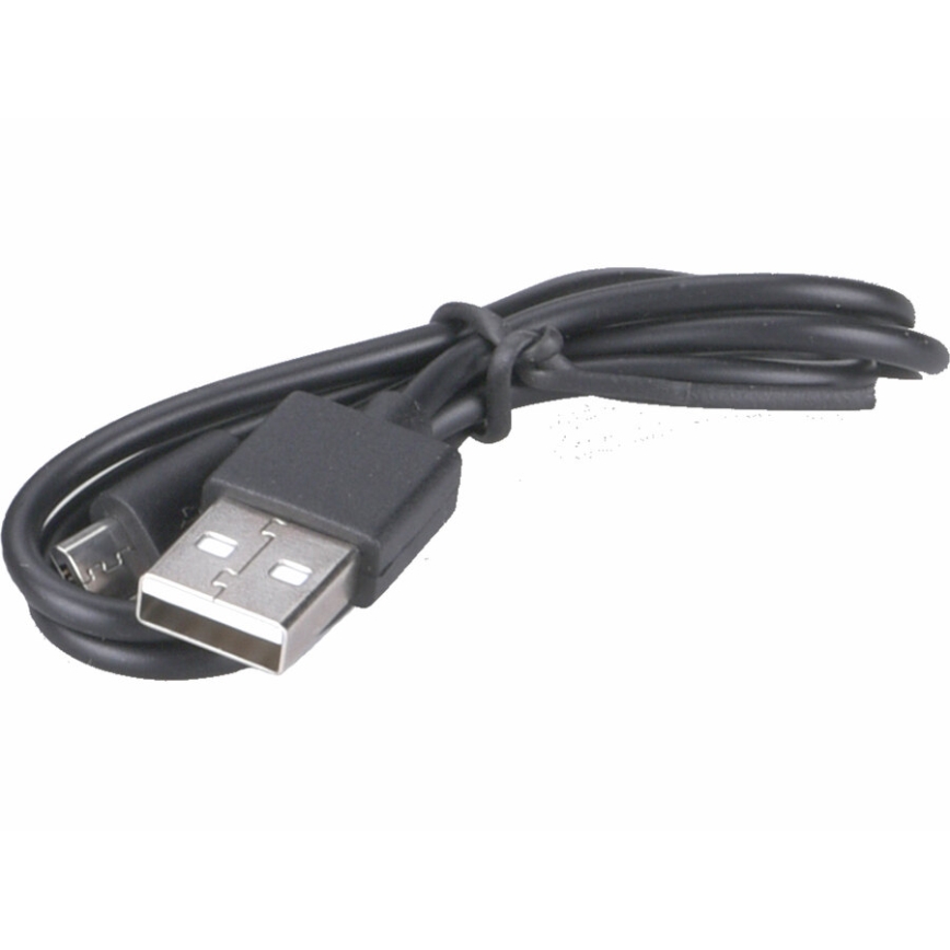 Extol - LED акумулаторен челник със сензор и червена LED светлина/3W/1200 mAh/3,7V оранжев/черен