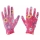 Extol - Работни ръкавици р-р 7" розови