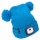 Extol - Шапка с челник и USB зареждане 250 mAh синя с пискюли детски размер