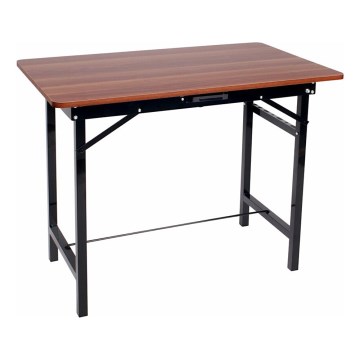 Extol - Сгъваема работна маса 100x60 см кафява/черна