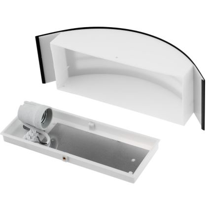Екстериорен аплик 1xE27/14W/230V IP44 черен