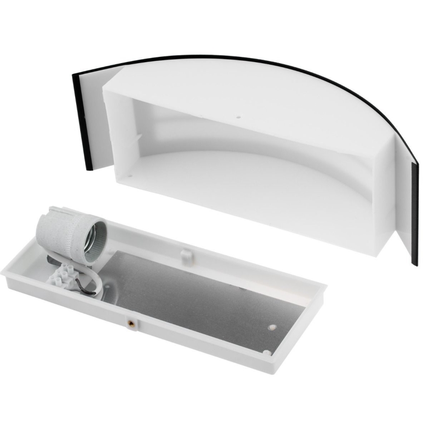 Екстериорен аплик 1xE27/14W/230V IP44 черен