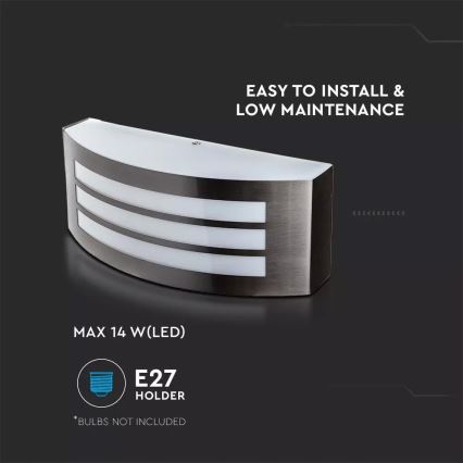 Екстериорен аплик 1xE27/15W/230V IP44