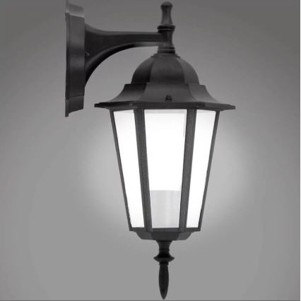 Екстериорен аплик 1xE27/20W/230V IP43 черен