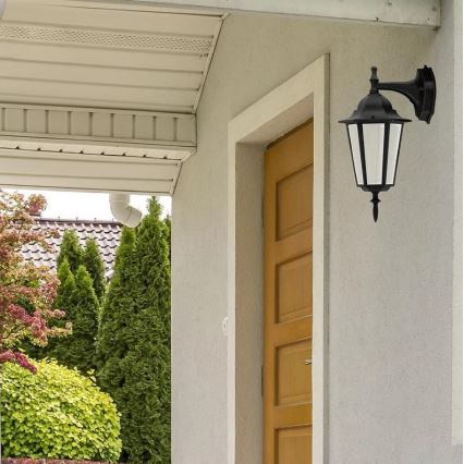 Екстериорен аплик 1xE27/20W/230V IP43 черен