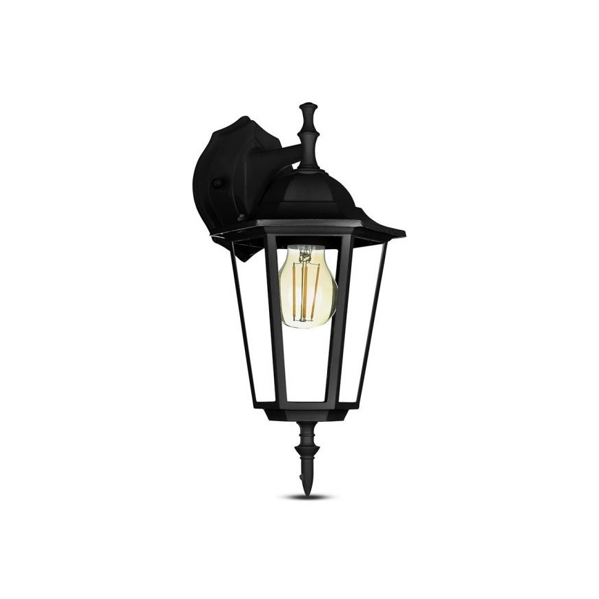 Екстериорен аплик 1xE27/40W/230V IP44 черен