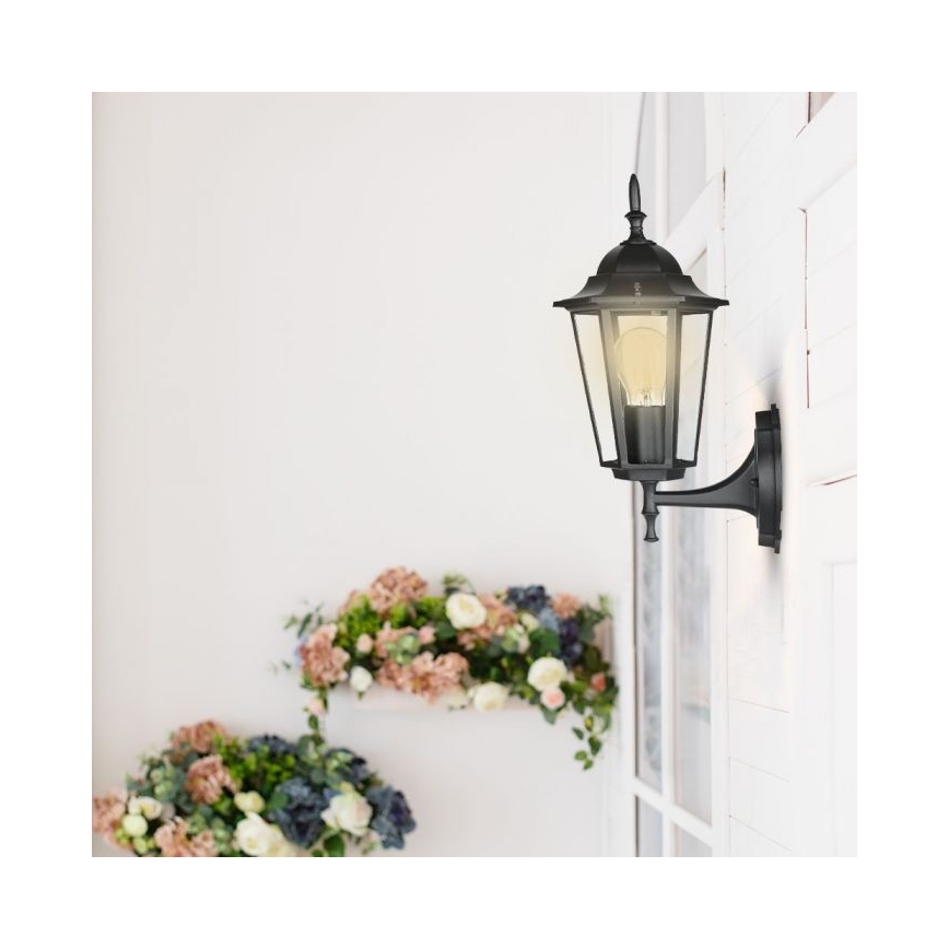 Екстериорен аплик 1xE27/40W/230V IP44 черен