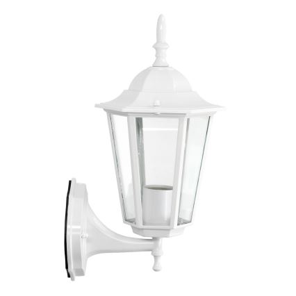 Екстериорен аплик 1xE27/60W/230V IP44 бял