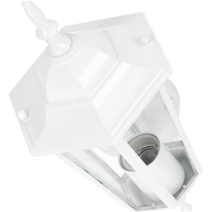 Екстериорен аплик 1xE27/60W/230V IP44 бял