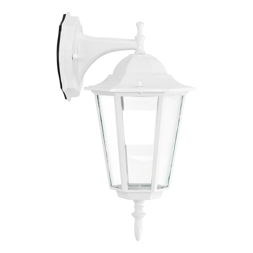 Екстериорен аплик 1xE27/60W/230V IP44 бял