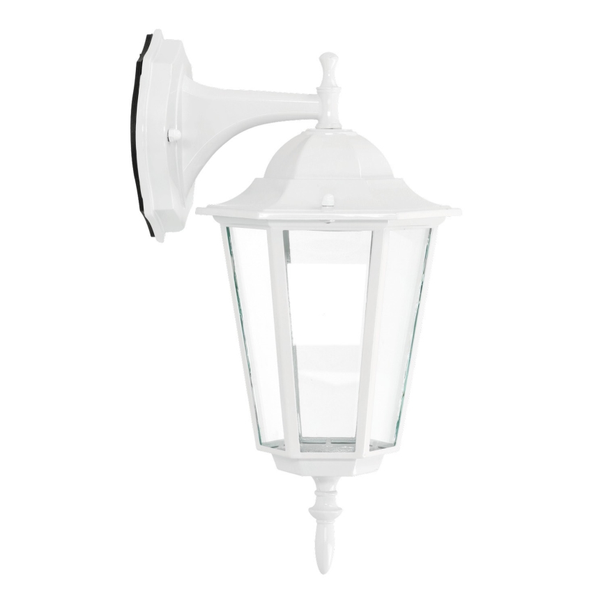 Екстериорен аплик 1xE27/60W/230V IP44 бял