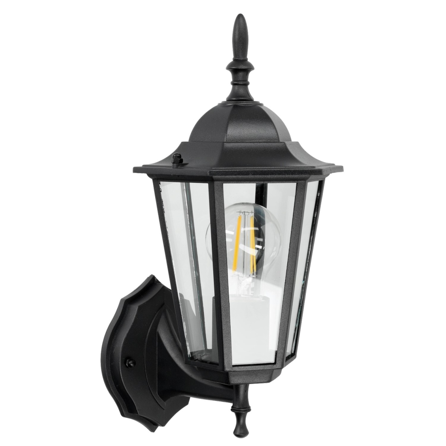 Екстериорен аплик 1xE27/60W/230V IP44 черен