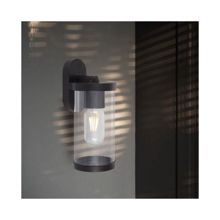 Екстериорен аплик 1xE27/60W/230V IP44 черен