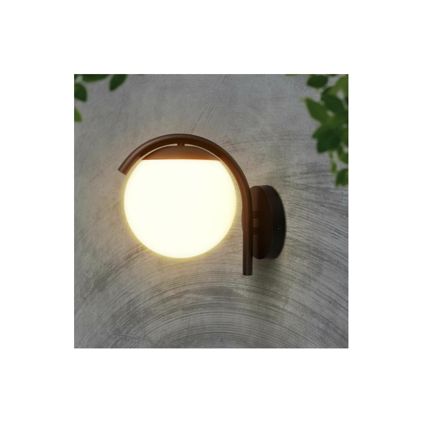Екстериорен аплик 1xE27/60W/230V IP44 черен