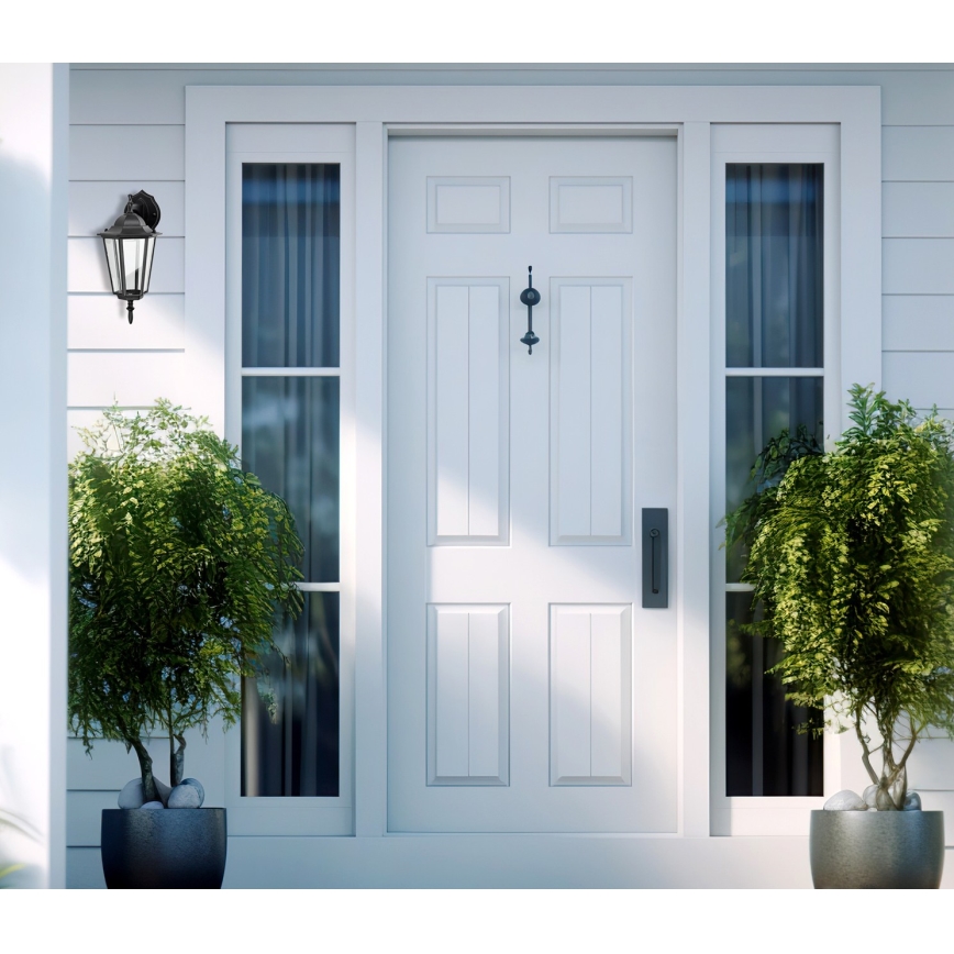 Екстериорен аплик 1xE27/60W/230V IP44 черен