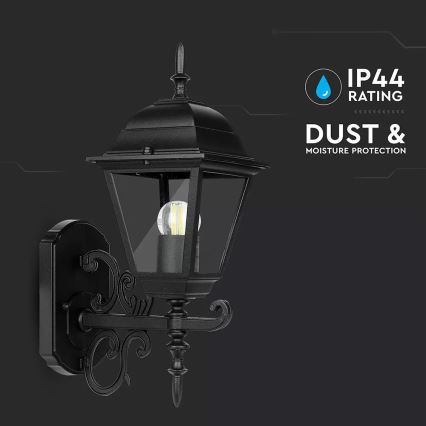 Екстериорен аплик 1xE27/60W/230V IP44