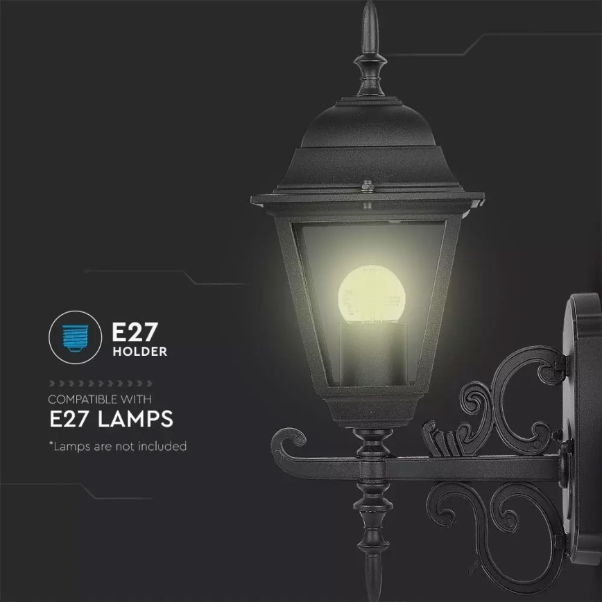Екстериорен аплик 1xE27/60W/230V IP44