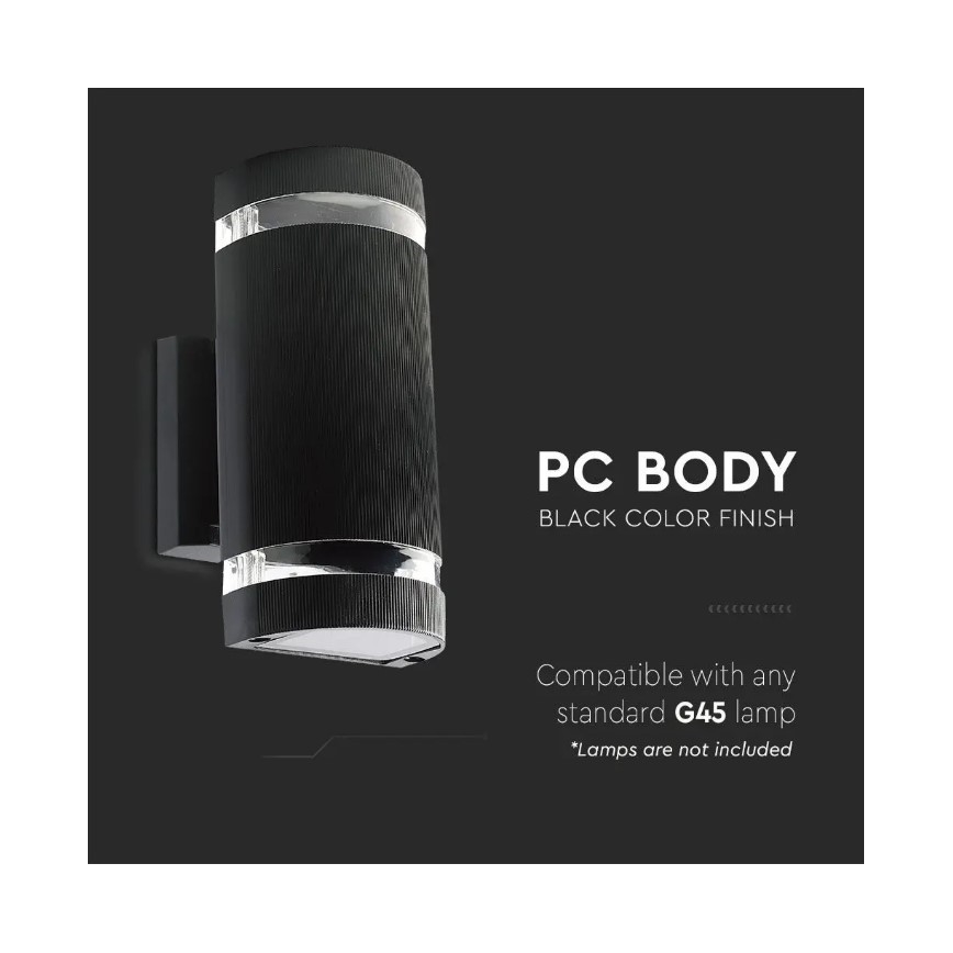 Екстериорен аплик 2xE27/60W/230V IP44