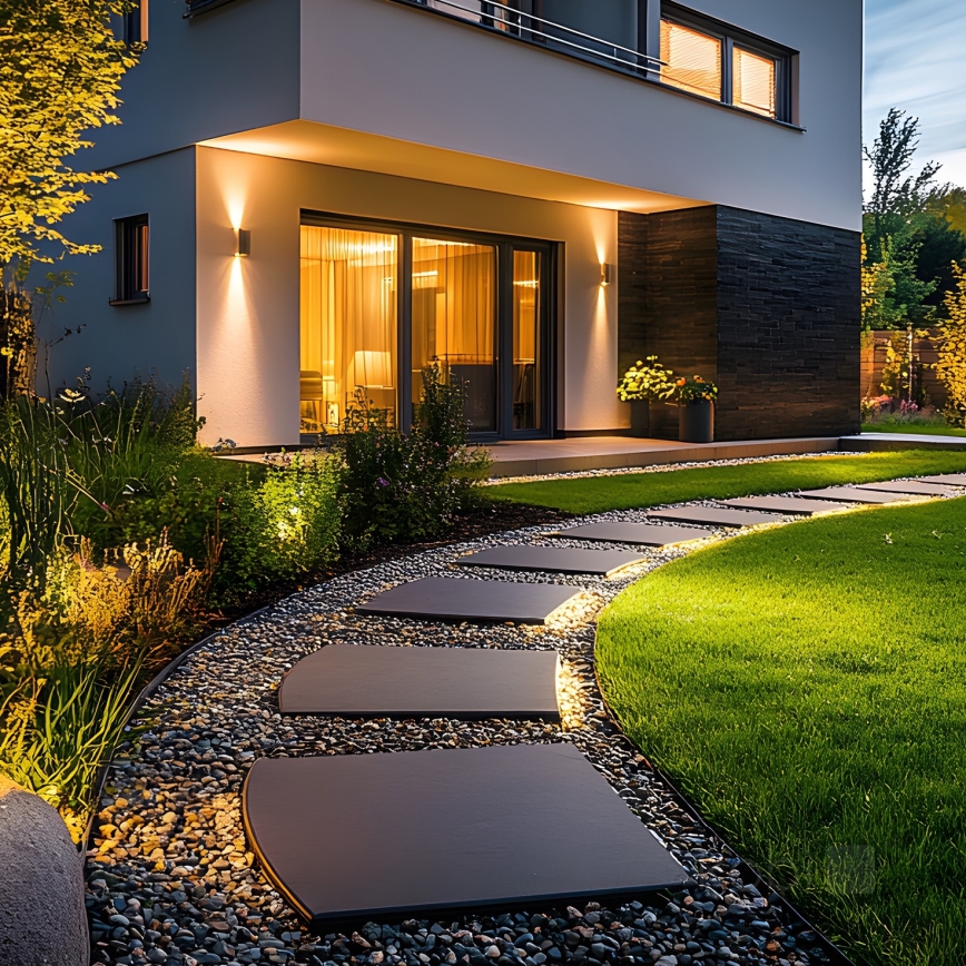 Екстериорен аплик 2xGU10/35W/230V IP54 кръгъл черен