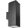 Екстериорен аплик 2xGU10/35W/230V IP54 ъглов черен
