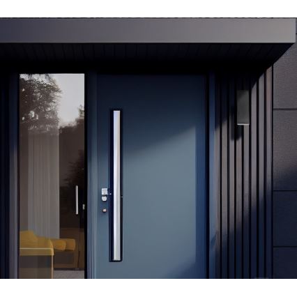 Екстериорен аплик 2xGU10/35W/230V IP54 ъглов черен