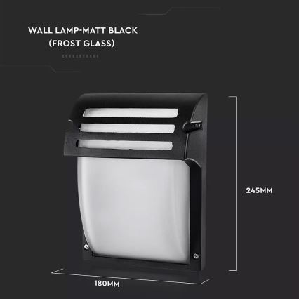 Екстериорен аплик AMALFI 1xE27/60W/230V IP44